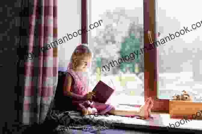 A Child Sitting On A Window Sill, Reading A Book Day Of The Child: A Poem