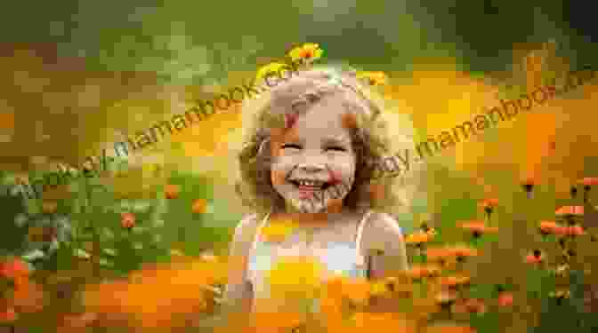 A Joyful Child Laughing And Leaping In A Field Of Flowers The Great Indian City Life: Poetic Postcards Of Joy Anguish And Hope