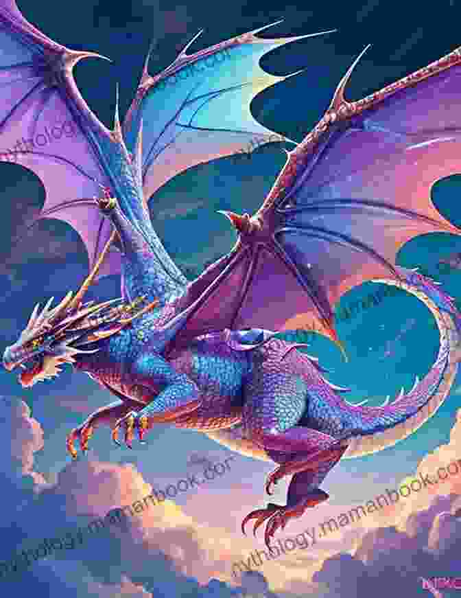 A Majestic British Dragon Soaring Through The Sky, Its Scales Shimmering With Iridescent Hues Sacrificed To The Dragon (Stonefire British Dragons 1)