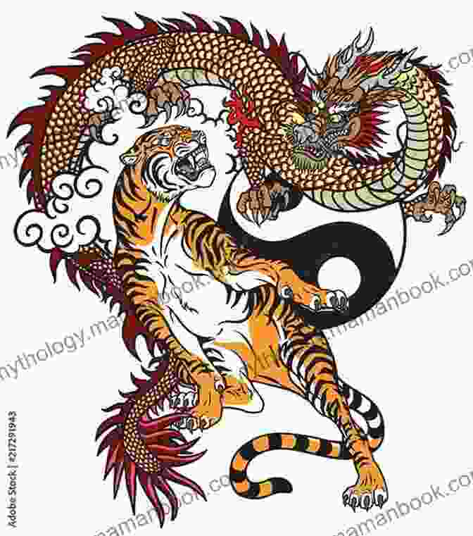 A Majestic Tiger Leading A Wise Dragon, Symbolizing The Balance And Harmony Of Effective Leadership In Chinese Philosophy The Tiger Leading The Dragon: How Taiwan Propelled China S Economic Rise