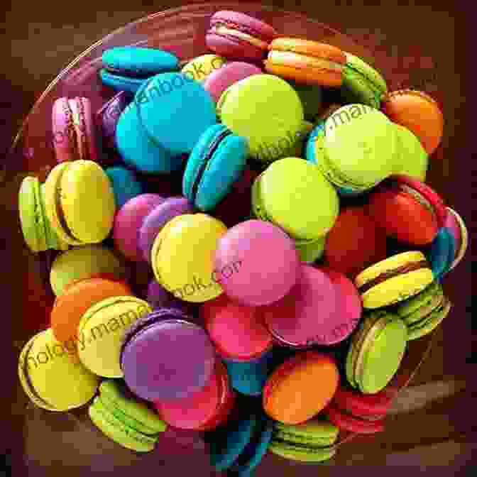A Plate Of Colorful Rainbow Macarons Arranged In A Circle Unicorn Food: Rainbow Treats And Colorful Creations To Enjoy And Admire (Whimsical Treats)