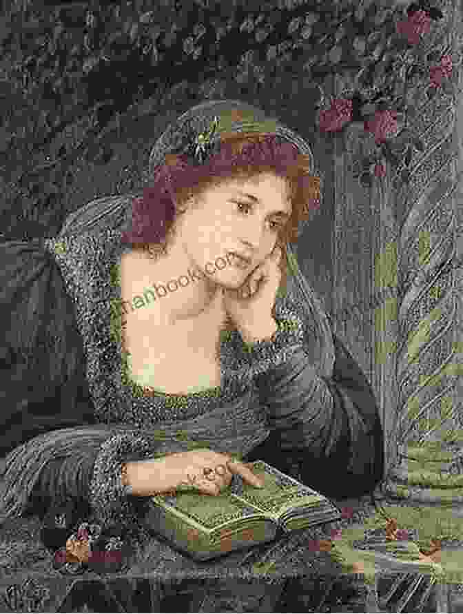 A Portrait Of Beatrice Portinari, The Muse Of Dante's Divine Comedy, Depicted With A Halo And A Book. The House Of Life (Illustrated): With Twelve Of Rossetti S Finest Art Works