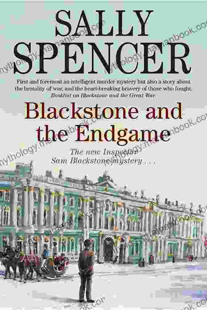 Book Cover Of Blackstone And The Endgame, Featuring A Shadowy Figure Of Sam Blackstone Against A Backdrop Of Urban Decay. Blackstone And The Endgame (A Sam Blackstone Mystery 10)