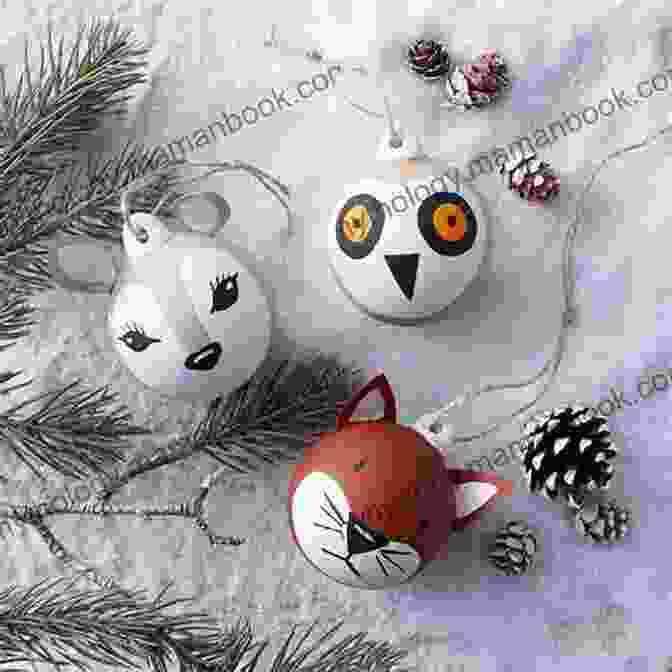 DIY Woodland Animal Baubles Featuring Wooden Beads Painted In Animal Shapes, Such As Deer, Foxes, Or Rabbits, Embellished With Felt, Fabric, Or Paint To Create Realistic Details, Adding A Whimsical Touch To Christmas Tree Decorations. BEST DIY IDEAS FOR CHRISTMAS WOODEN BEADS: Creative Crafting