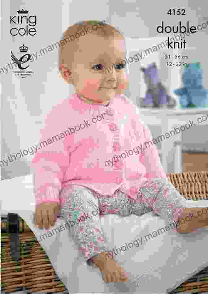 Knitted Baby Cardigan Knitting Pattern KP314 Baby Cardigans Preemie 0 3mths 3 6mths UK Terminology