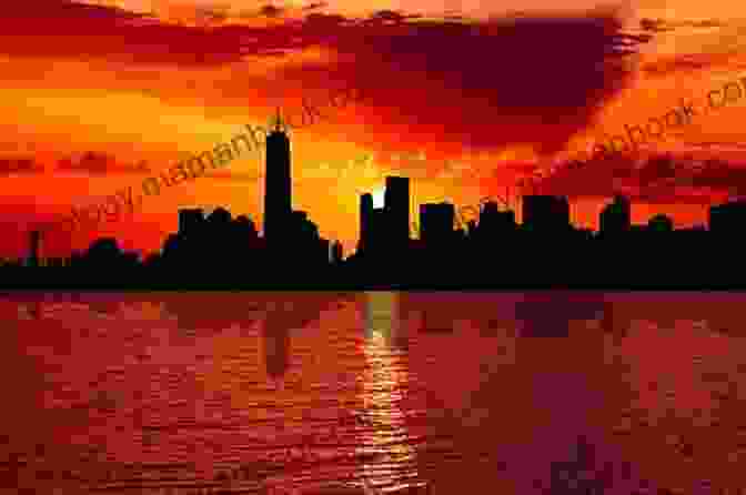 New York City Skyline At Sunset Memorize 50 States Geography: On My Way Across The United States