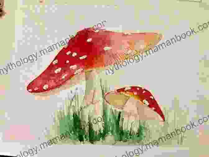 Watercolor Painting Of A Mushroom Watercolor In Nature: Paint Woodland Wildlife And Botanicals With 20 Beginner Friendly Projects
