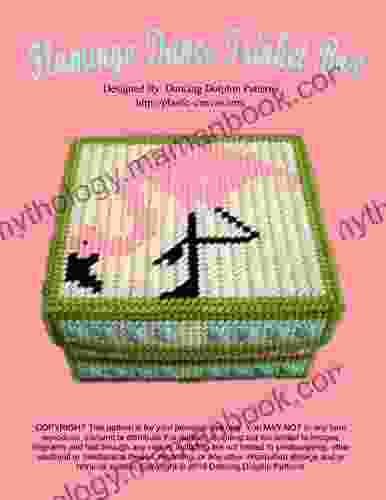 Flamingo Dance Trinket Box: Plastic Canvas Pattern