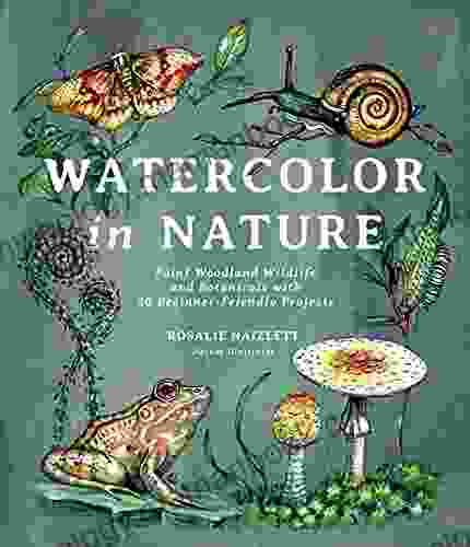 Watercolor In Nature: Paint Woodland Wildlife And Botanicals With 20 Beginner Friendly Projects