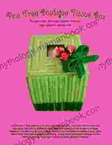 Pine Tree Boutique Tissue Box Cover: Plastic Canvas Pattern